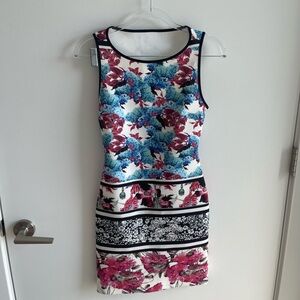 Clover Canyon Floral Sleeveless Dress - Multicolor